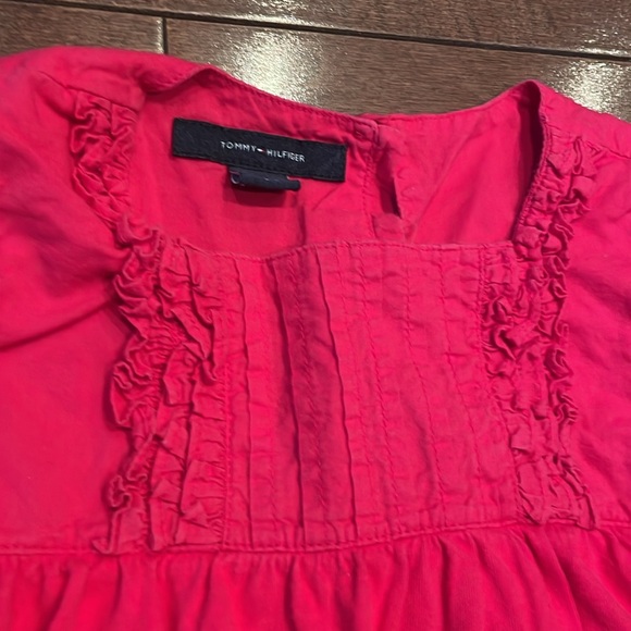 Tommy Hilfiger bright pink top - Picture 2 of 7